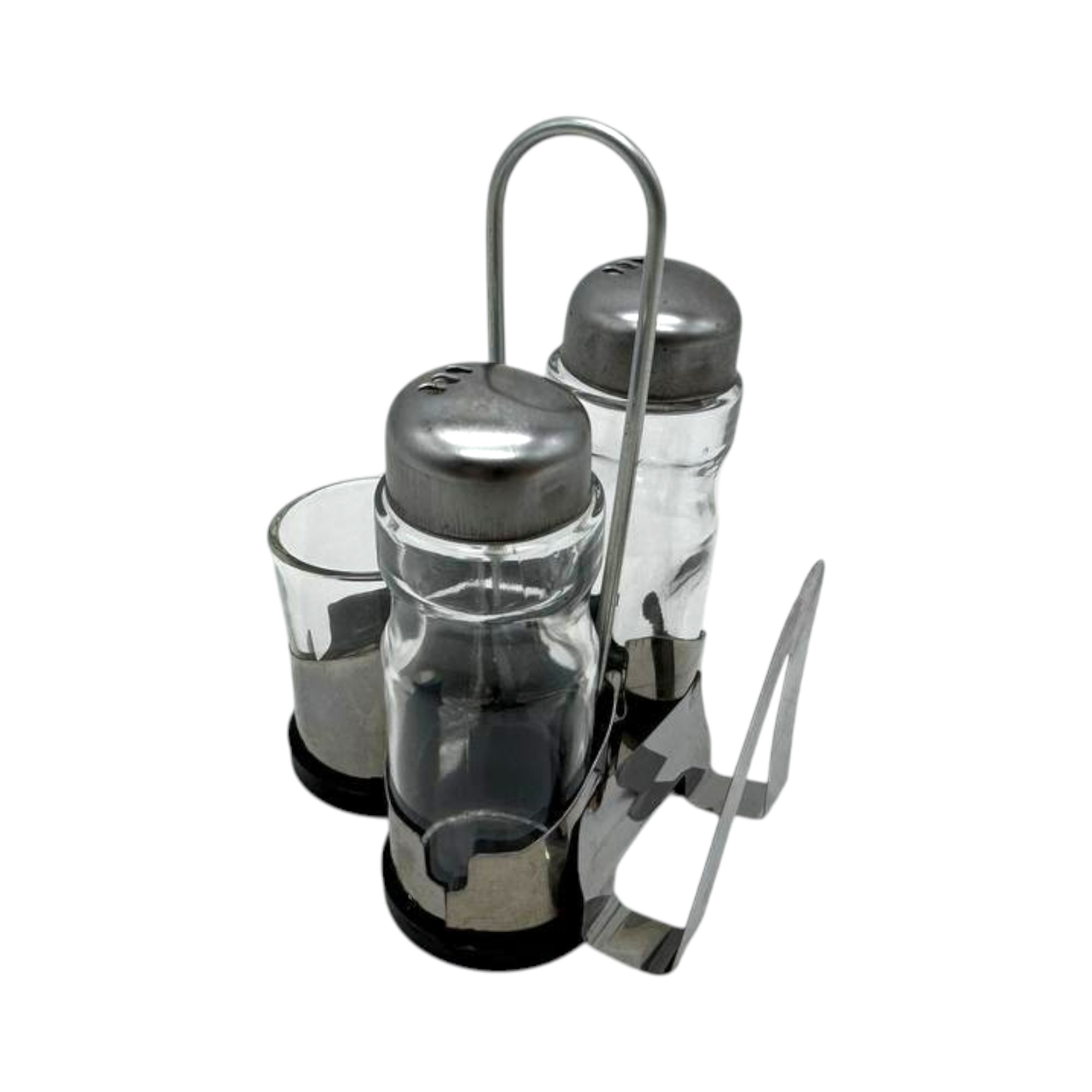 Набір для спецій нерж (сіль + перець + зубочистка + серветниця)VT6-18368 (60шт)